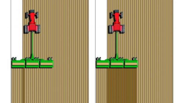 Embrayage de rang en pointe