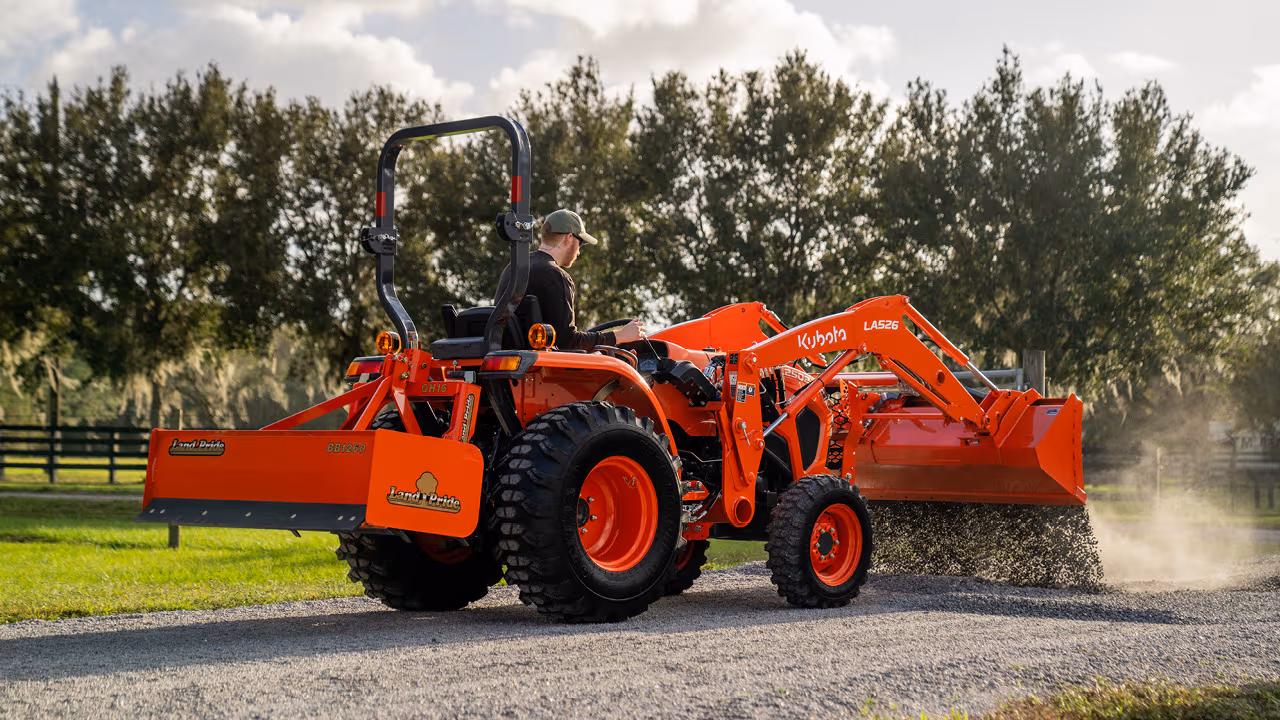 Cast-iron front & rear axle