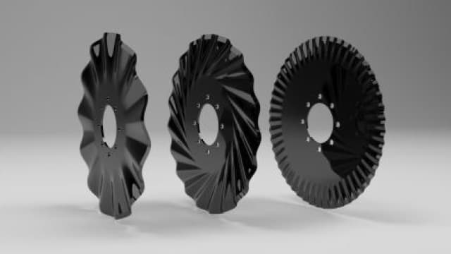 Options de coutres de tête