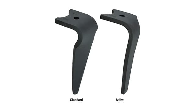 Éperons actifs en option