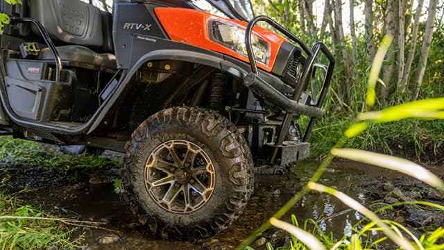 Front and rear independent suspension