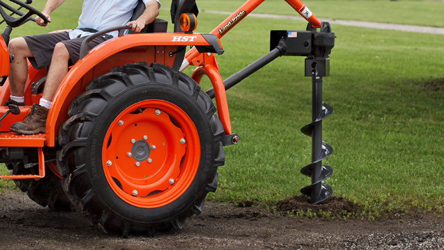 Post hole digger deals for kubota tractor