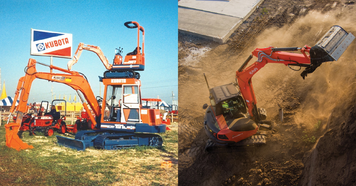 1985 - 1995: Unearthing success with world’s top-selling compact excavator