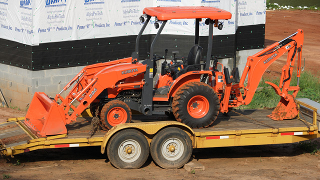 Transporting this workhorse is easy