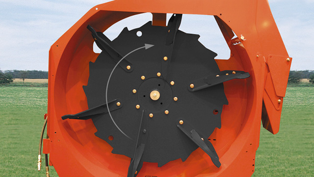 Large flywheel for maximum performance