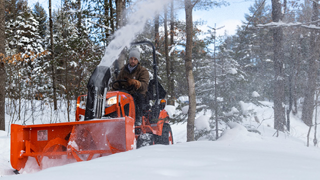 Time-saving K-Connect for front implements