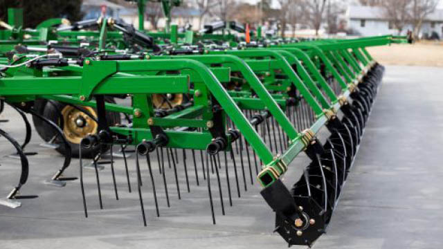 3-bar coil tine & hydraulic reel