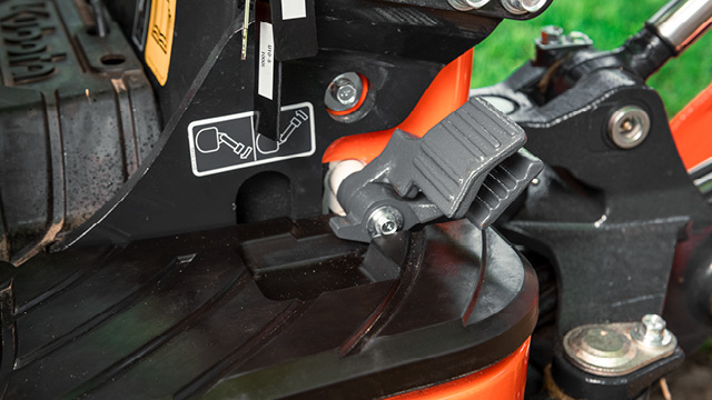 Pedal-Operated Boom Swing