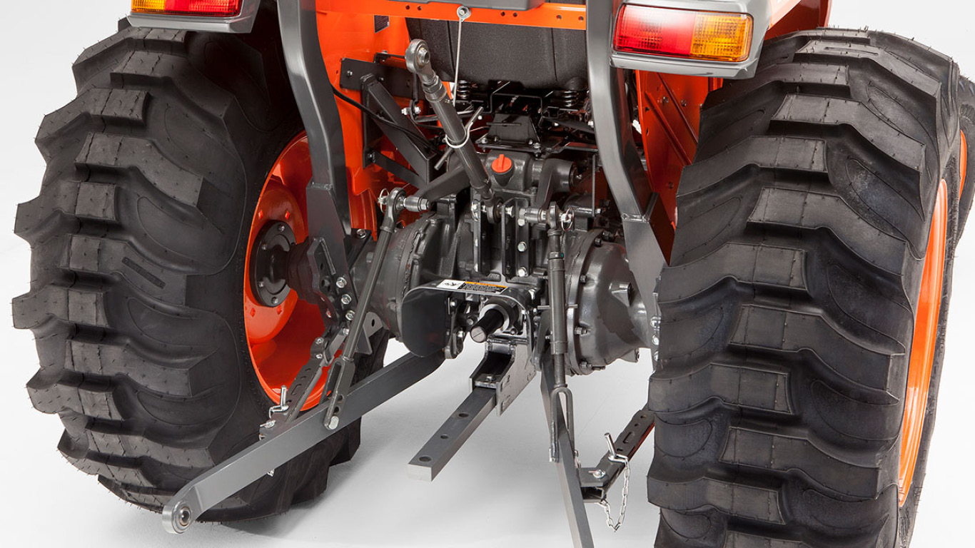 Hydraulic independent PTO & 3-point hitch