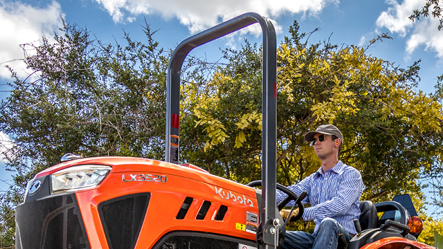 Space-Saving Foldable Center ROPS