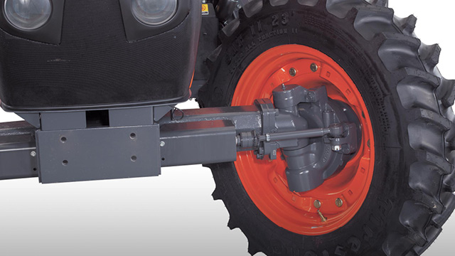 Bevel-gear and bi-speed turning