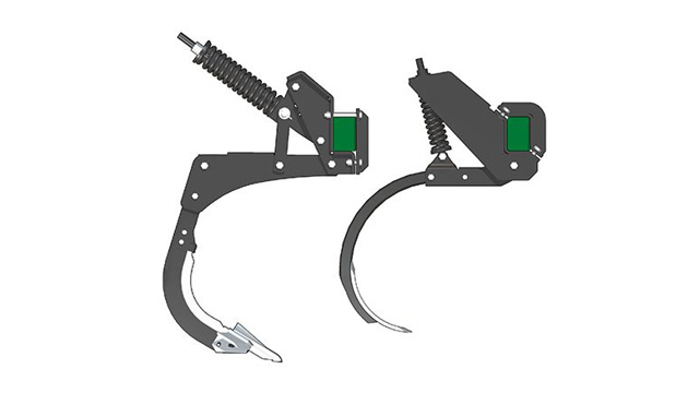 Parabolic or chisel shanks