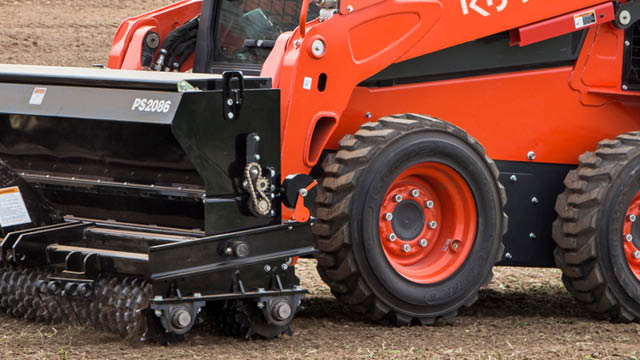 Quick attach mount and 3-point hitch standard