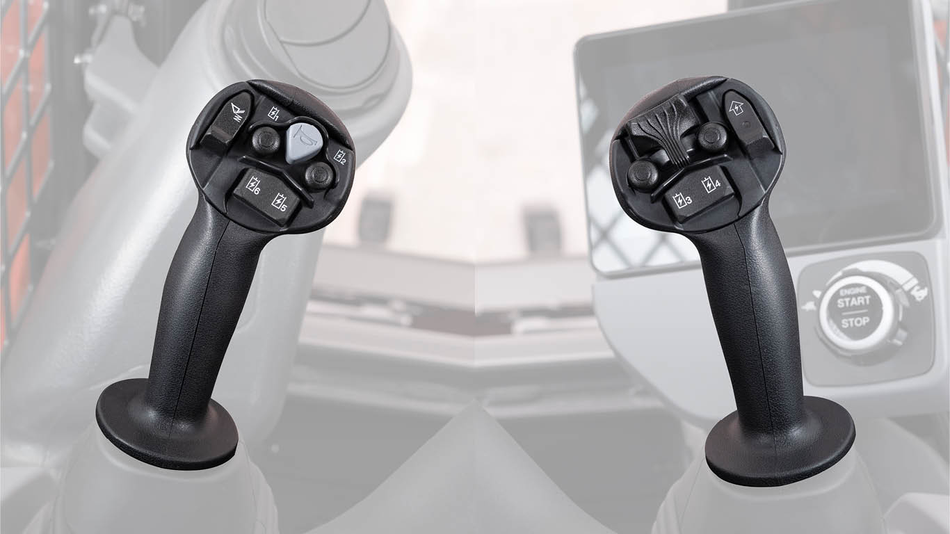 Low effort hydraulics pilot controls