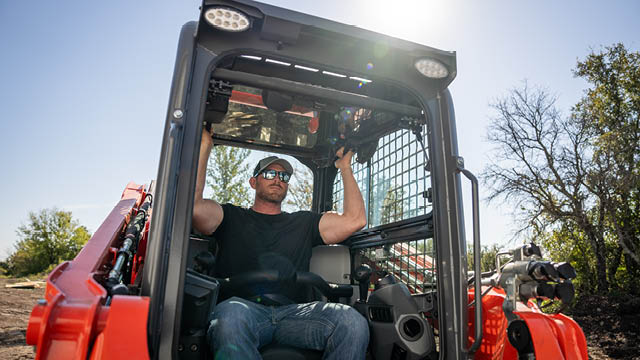 Easy entry rollup front door