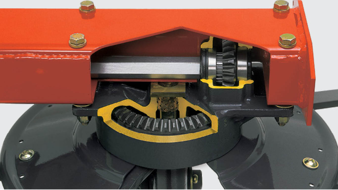 Maintenance free gearbox