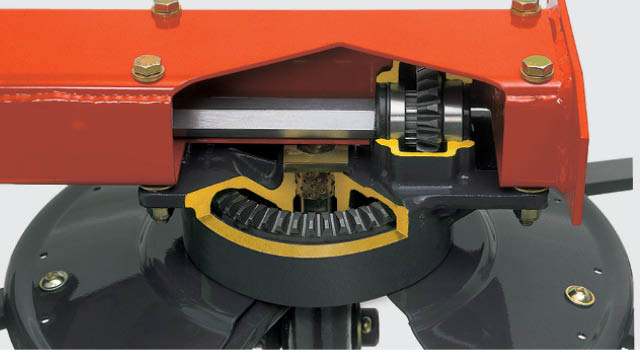 Maintenance free gearbox