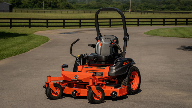 Sit back and mow in comfort