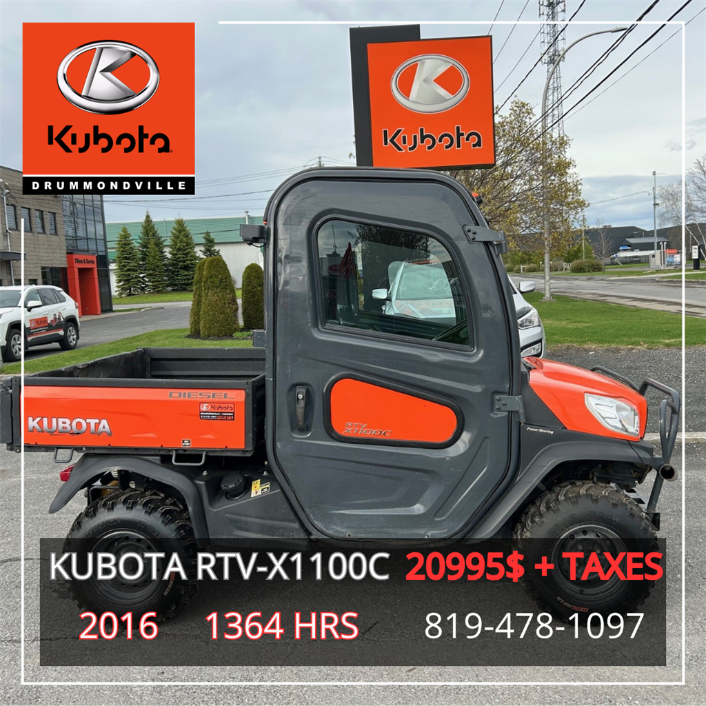 Kubota #RTV-X1100C