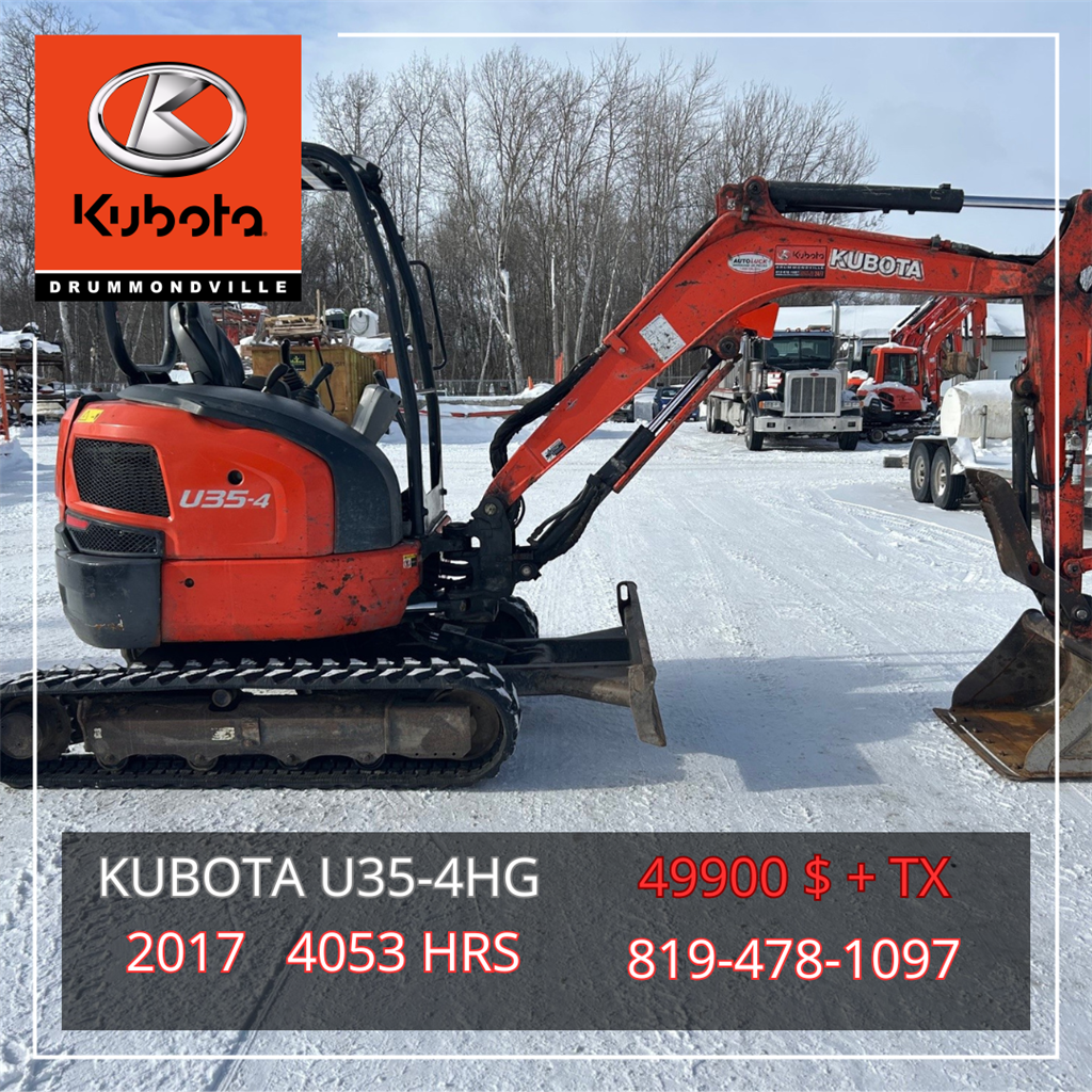 Kubota !U35-4HG