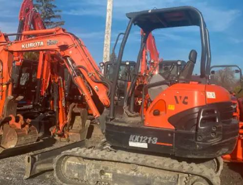 Kubota KX-3series】ミニチュアKubota KX121-3